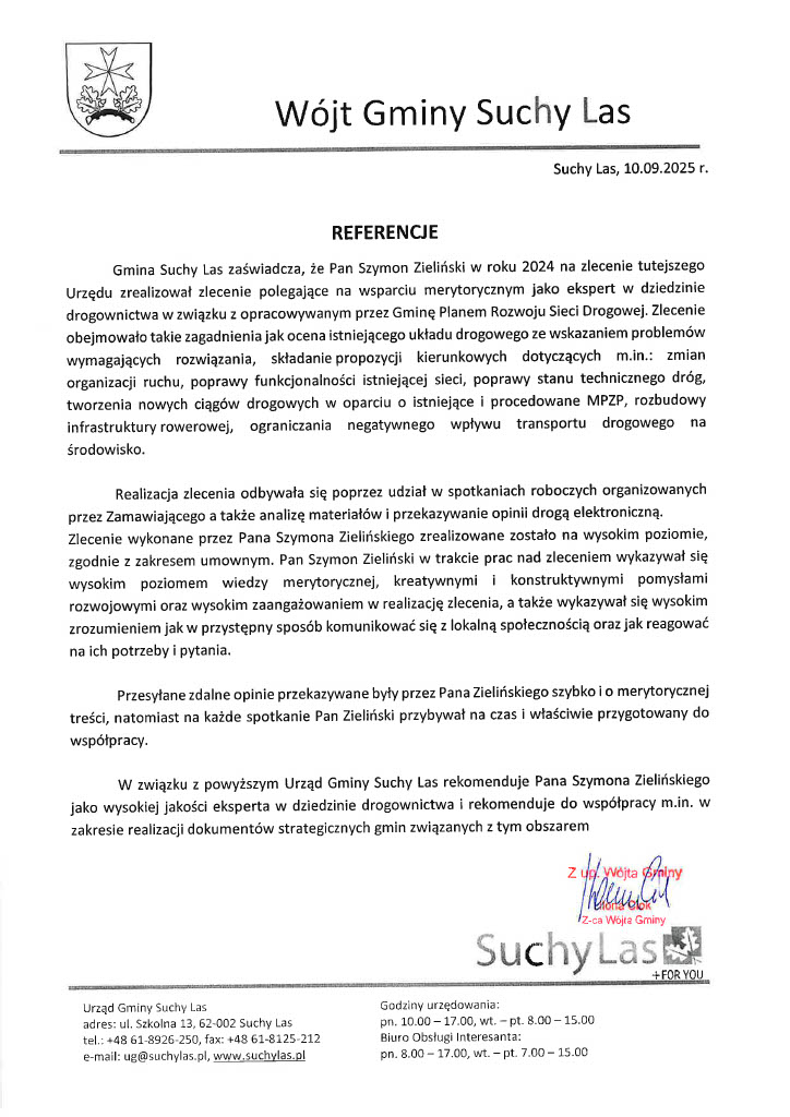 Miniatura referencji Suchy Las